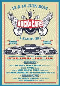 Festival ROCK & CARS. Du 13 au 14 juin 2015 à LAVAUR. Tarn.  12H00
